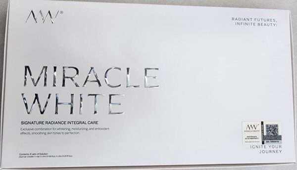 Miracle White 80,000mg Whitening Injection | Switzerland | 6 sessions